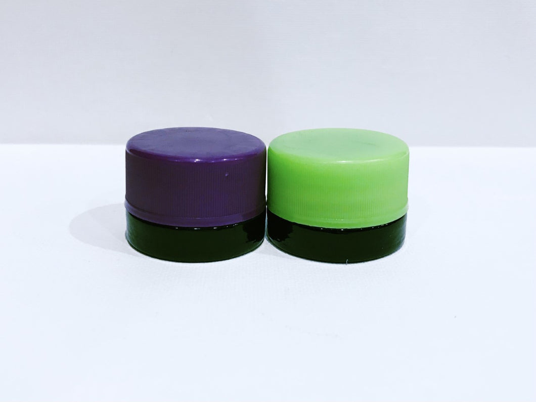 5ml UV glass containers (black glass)