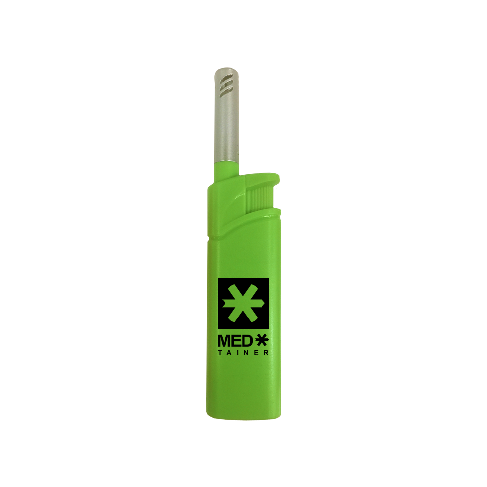 Medtainer Long Neck Lighter (Green)