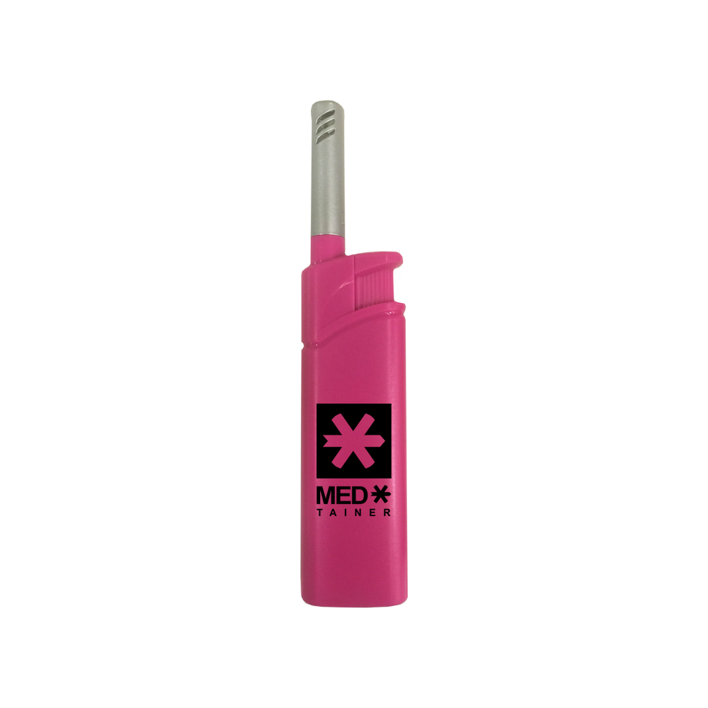 Medtainer Long Neck Lighter (Pink)