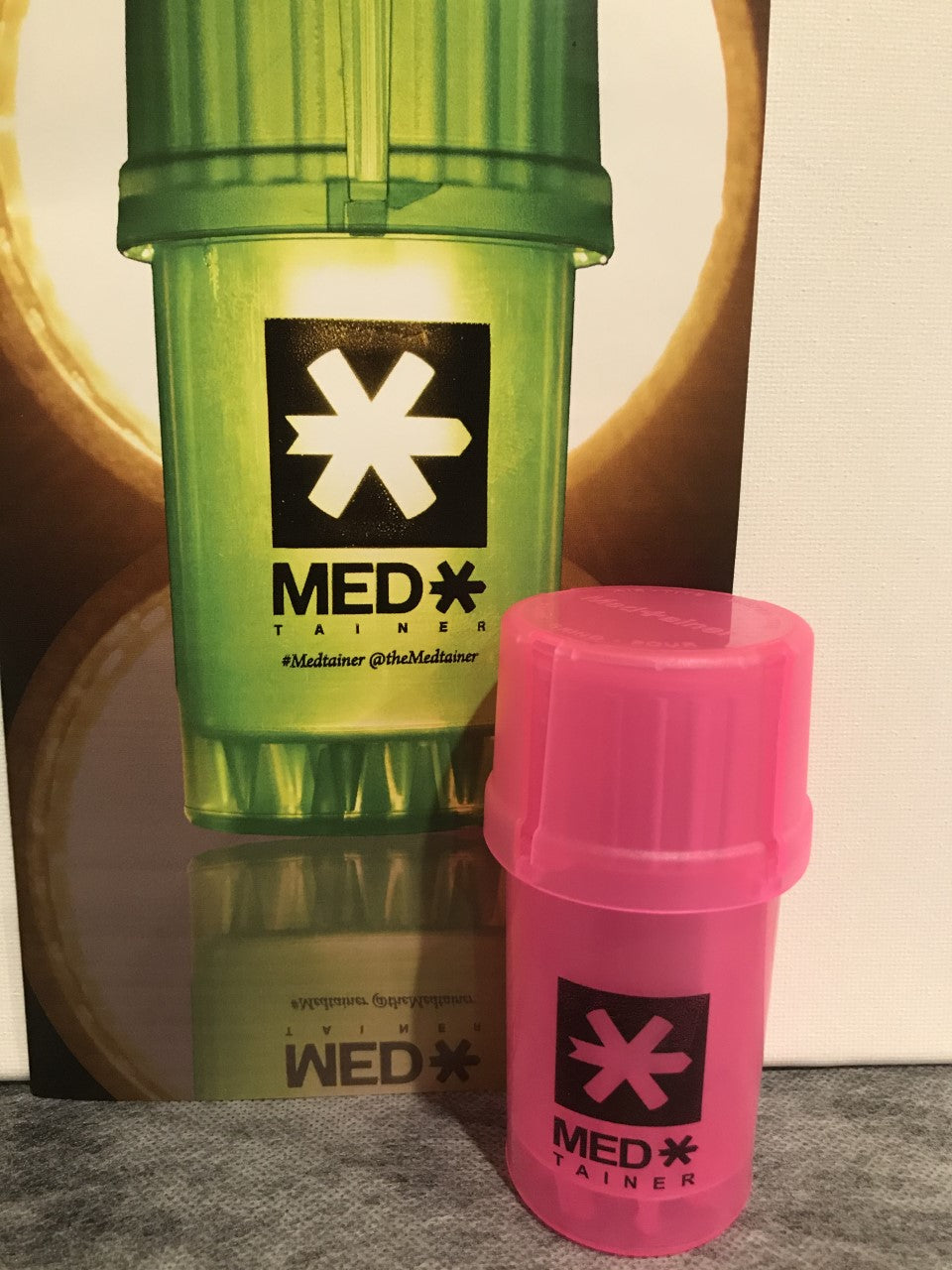 Clear Pink Core Medtainer